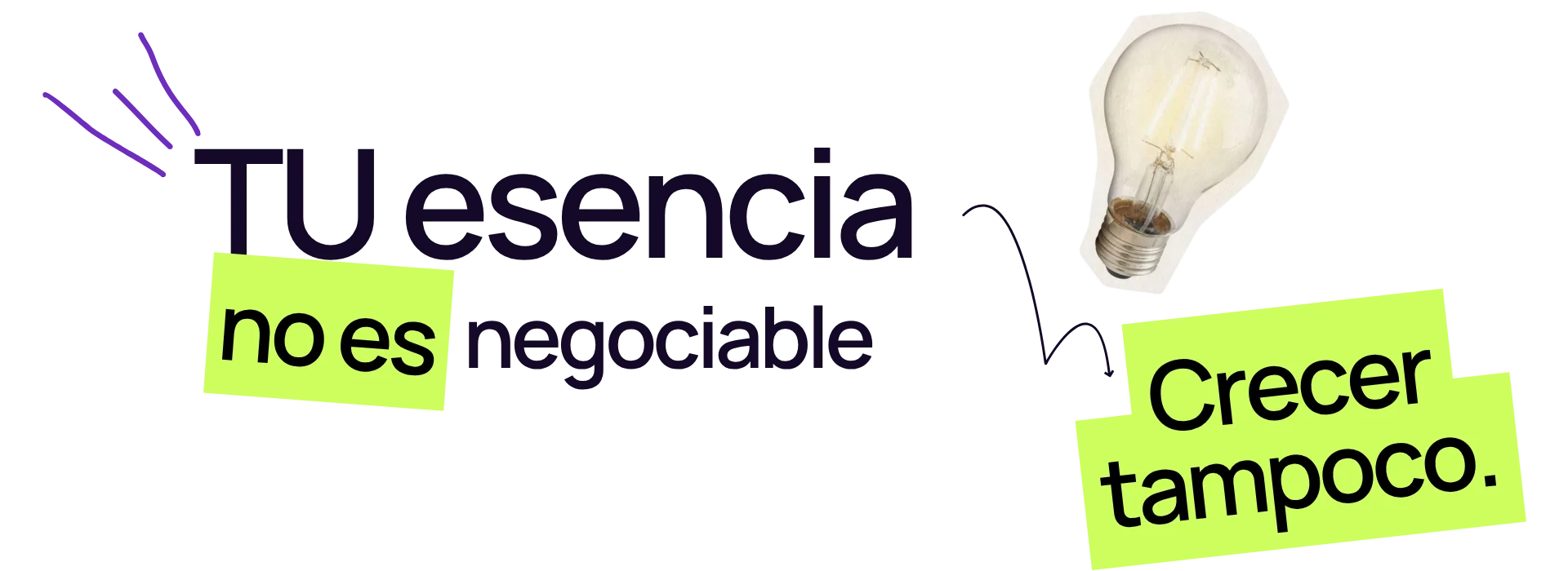 Tu esencia no es negociable crecer tampoco soy claudia duque